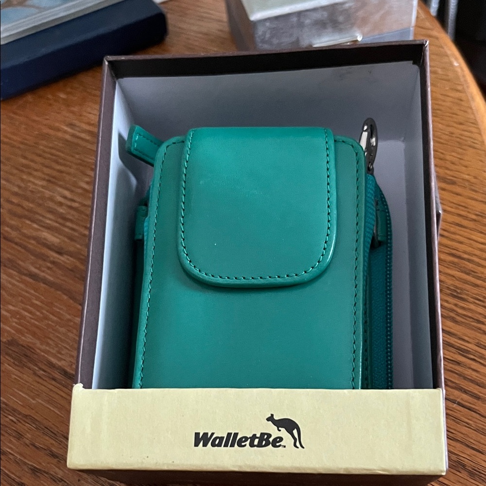 Green Phone Wallet